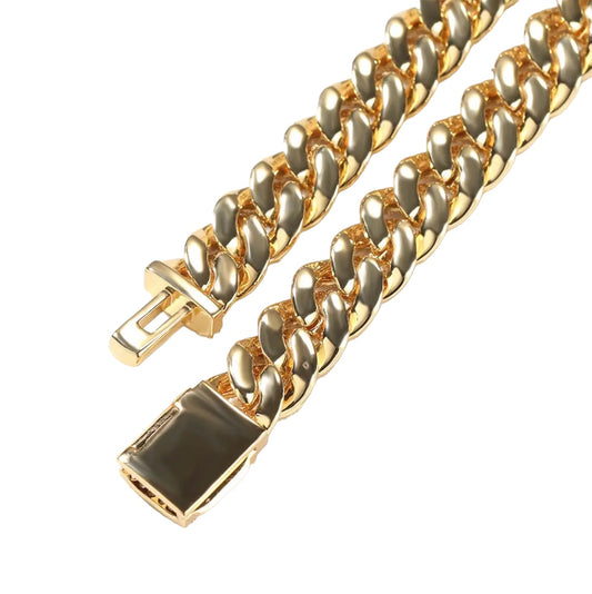 8mm Cuban Link Diamond Bracelet | Cubic Zirconia | AriJah's BOX