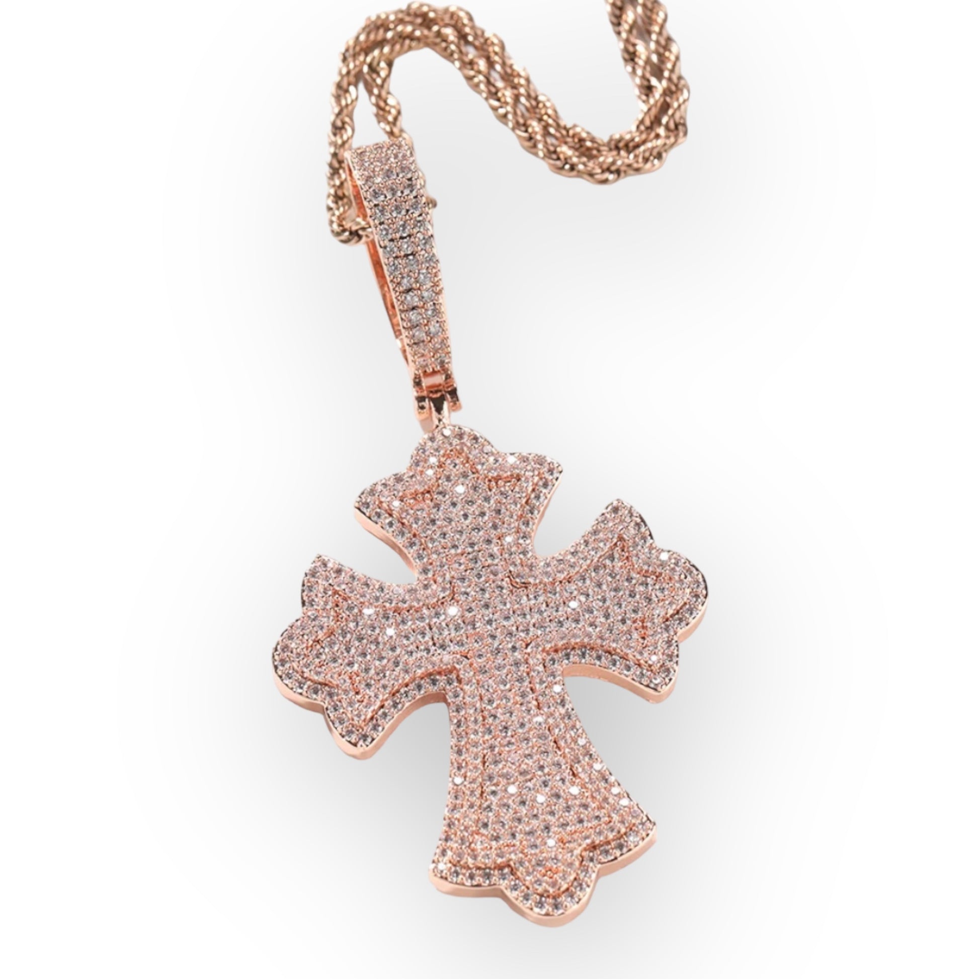 Clechee Diamond Cross Pendant | AriJah's BOX