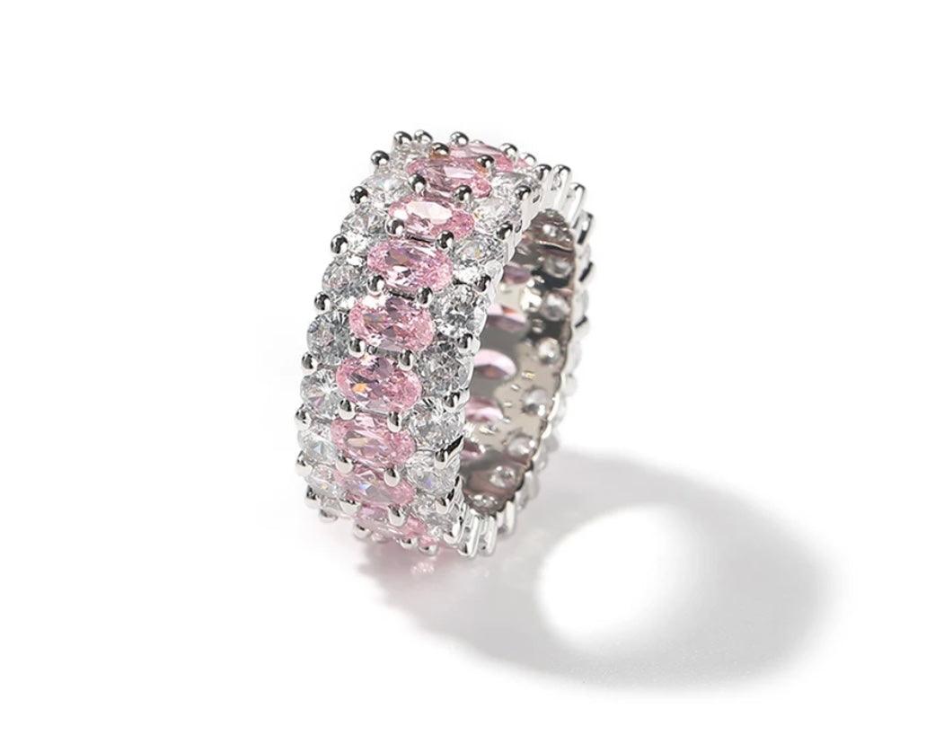 Pink Oval Diamond Ring | AriJah's BOX