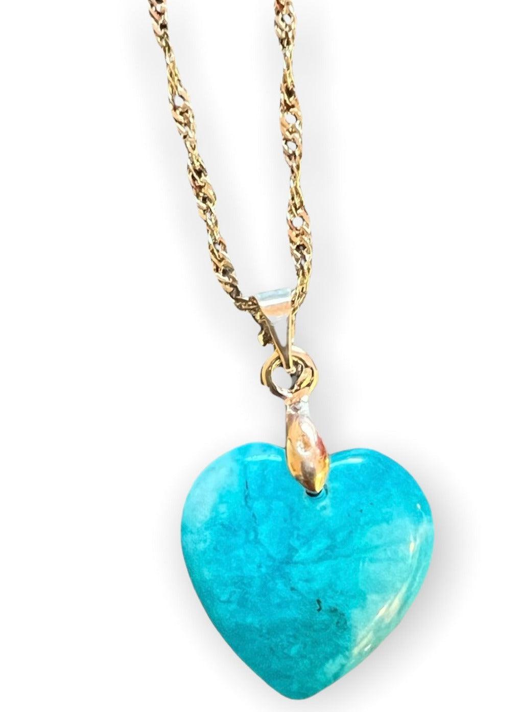 Jade Heart Necklace | Heart Jade Pendant | AriJah's BOX